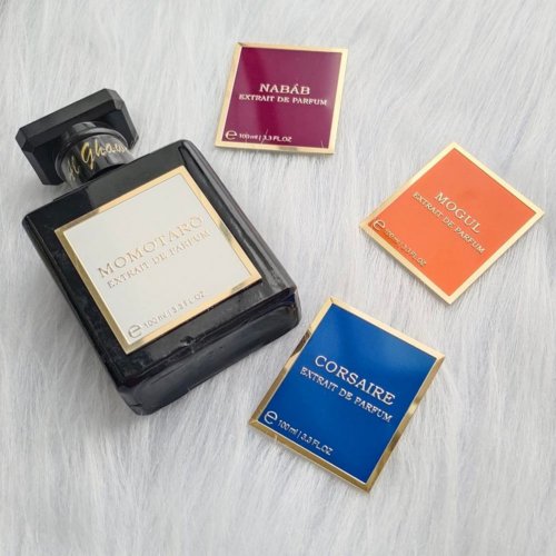 Wholesale luxury custom-made private label metal logo perfumes and private label perfume fragrance packaging